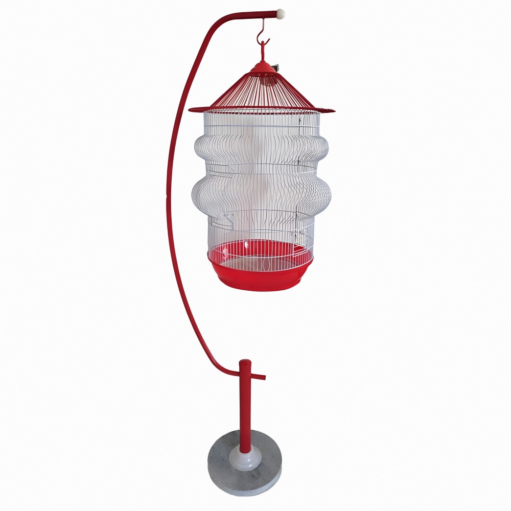 قفس گرد و پایه قفس سلطنتی