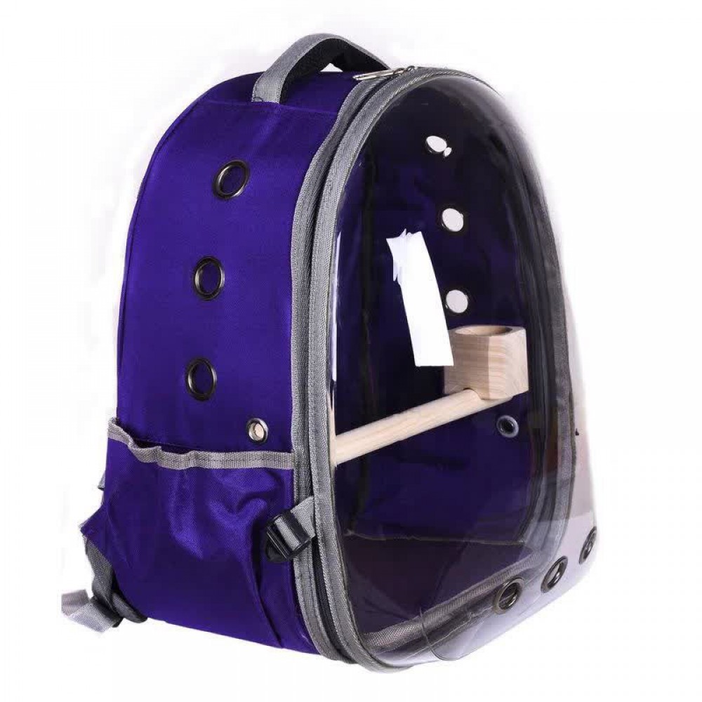 کیف کوله حمل پرندگان مدل فضایی رنگ بنفش