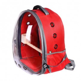 کیف کوله حمل پرندگان مدل فضایی رنگ قرمز