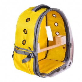 کیف کوله حمل پرندگان مدل فضایی رنگ زرد