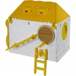 لانه عروس هلندی جاوا کلبه ای رنگ زرد